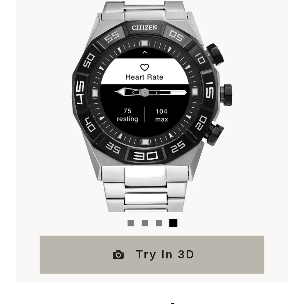 Citizen Silver Multi-Function Watch with Sleek Design